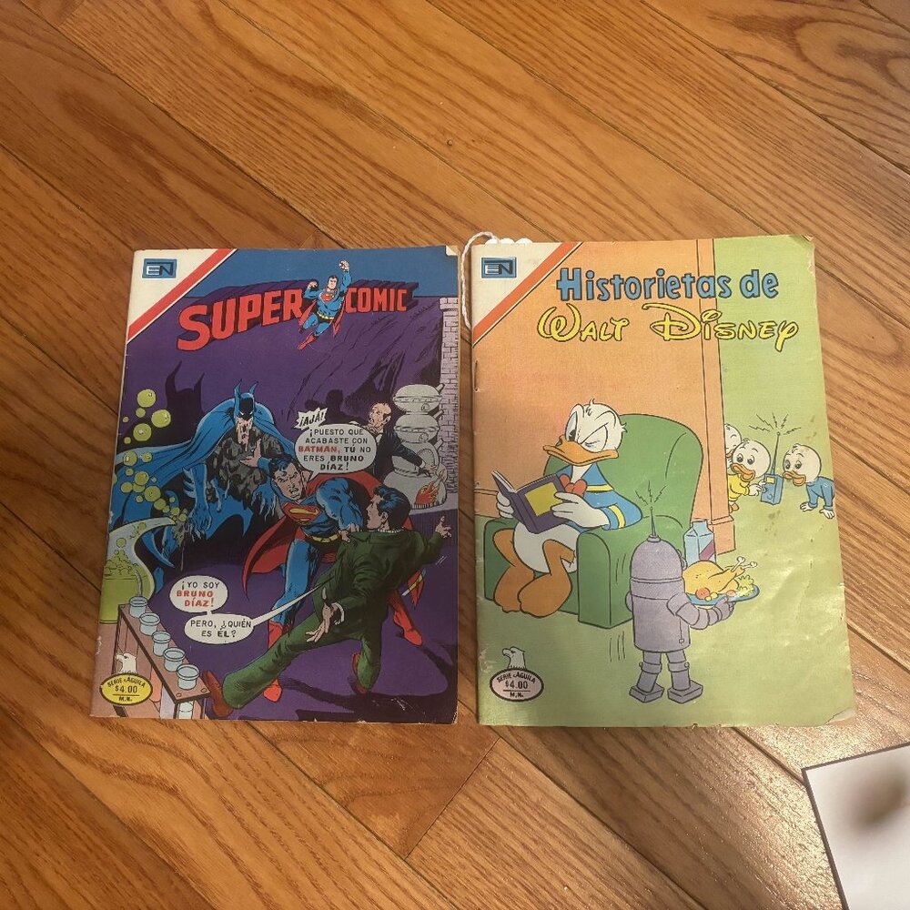 2 Piece 1950-1960 Comic Books